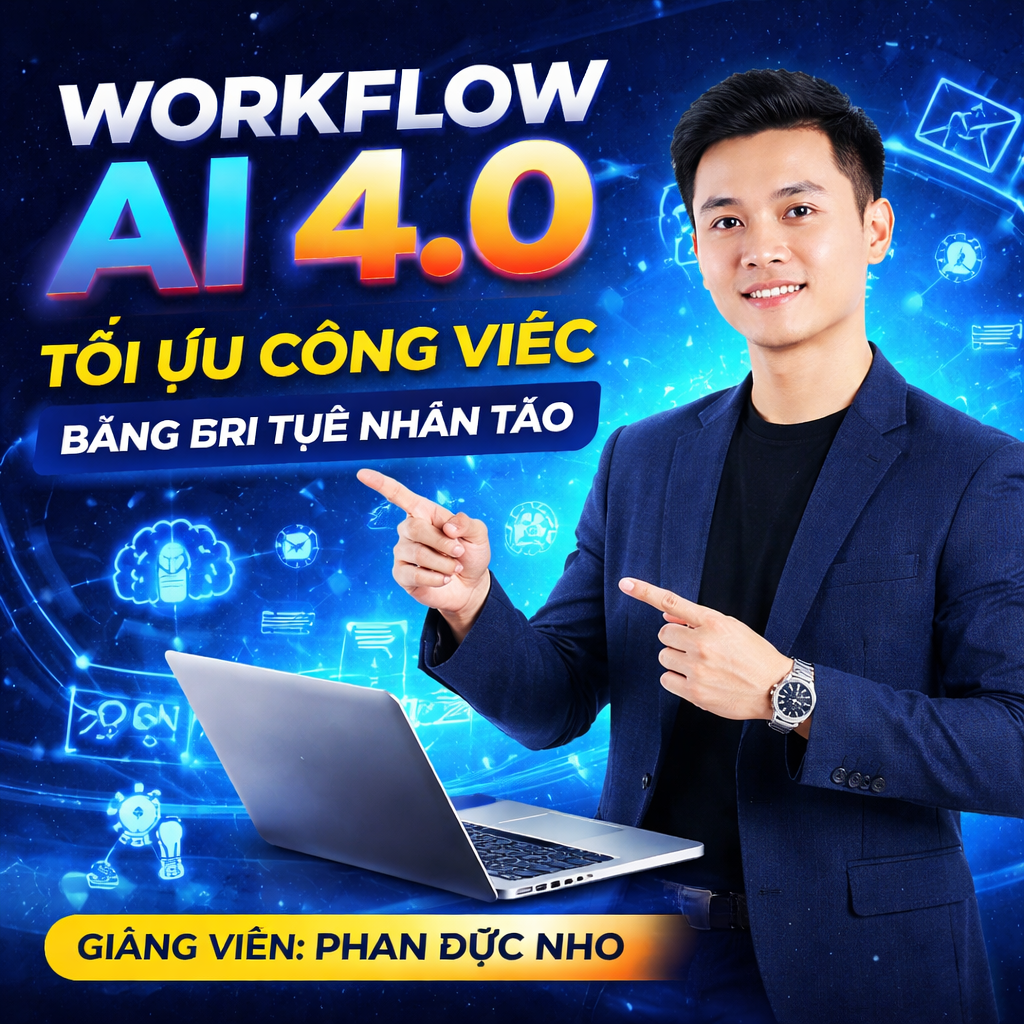 Workflow AI 4.0: Tối Ưu Công Việc Bằng Trí Tuệ Nhân Tạo – Phan Đức Nho