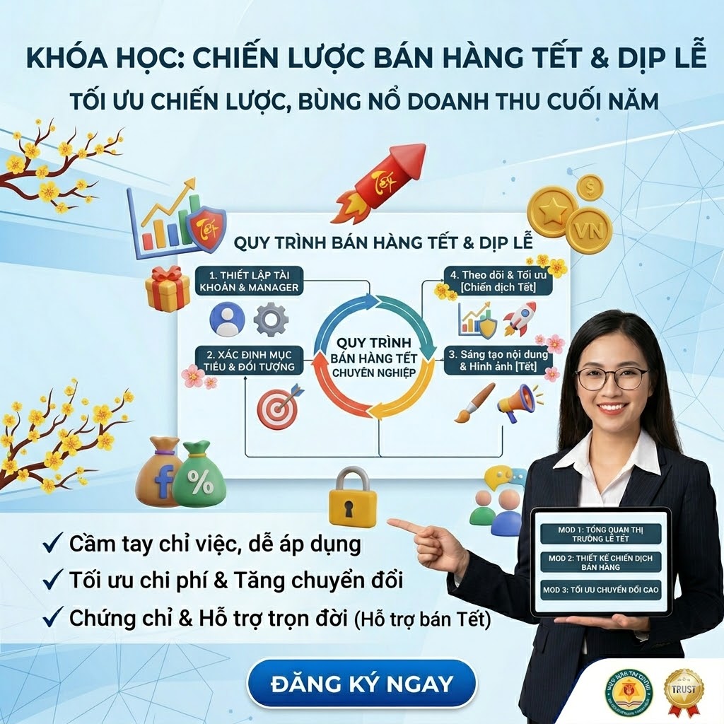 Khóa Học Chiến Lược Bán Hàng Dịp Lễ Tết – Bứt Phá Doanh Thu Trong Mùa Cao Điểm