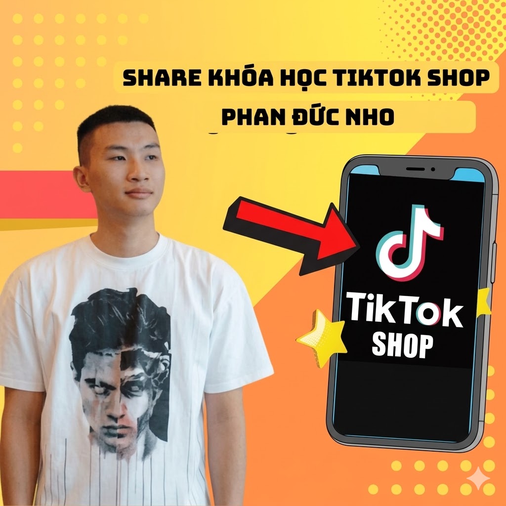 Khóa Học TikTok Shop & Toàn Diện TMĐT – Bứt Phá Doanh Thu Cùng Phan Đức Nho + Quà Tặng Hấp Dẫn