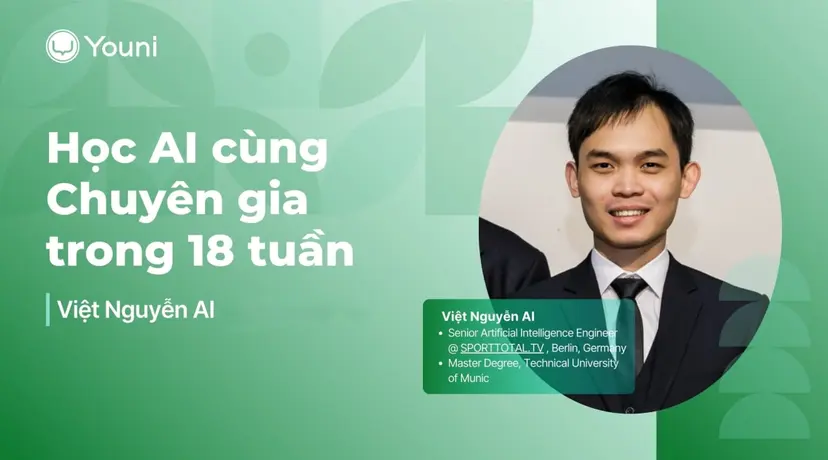 Combo Full 7 Khóa Học AI Toàn Diện cùng Việt Nguyễn AI – Từ Cơ Bản Đến Nâng Cao
