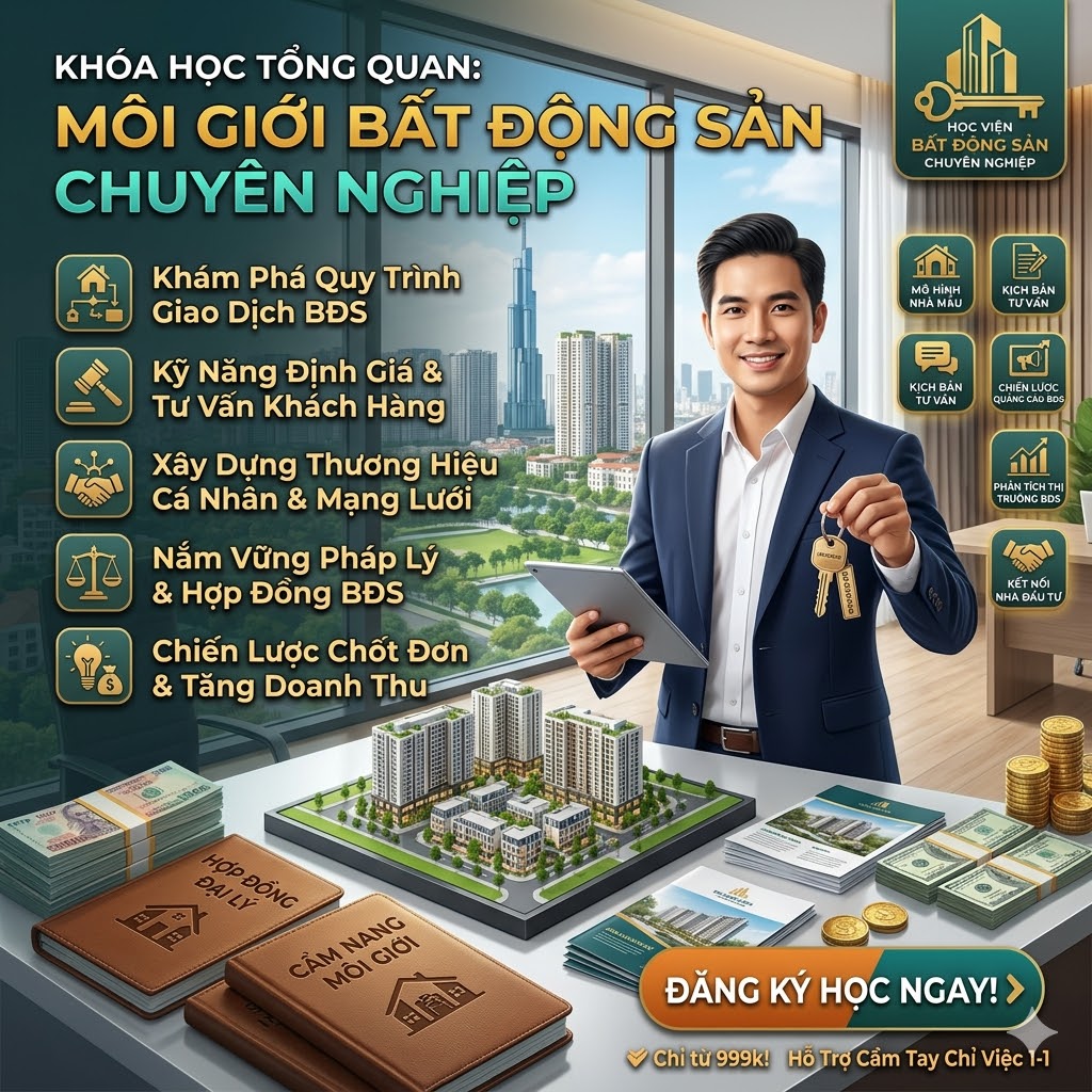 Khóa học môi giới bất động sản – Nắm vững nền tảng, chốt deal hiệu quả - Ảnh 2