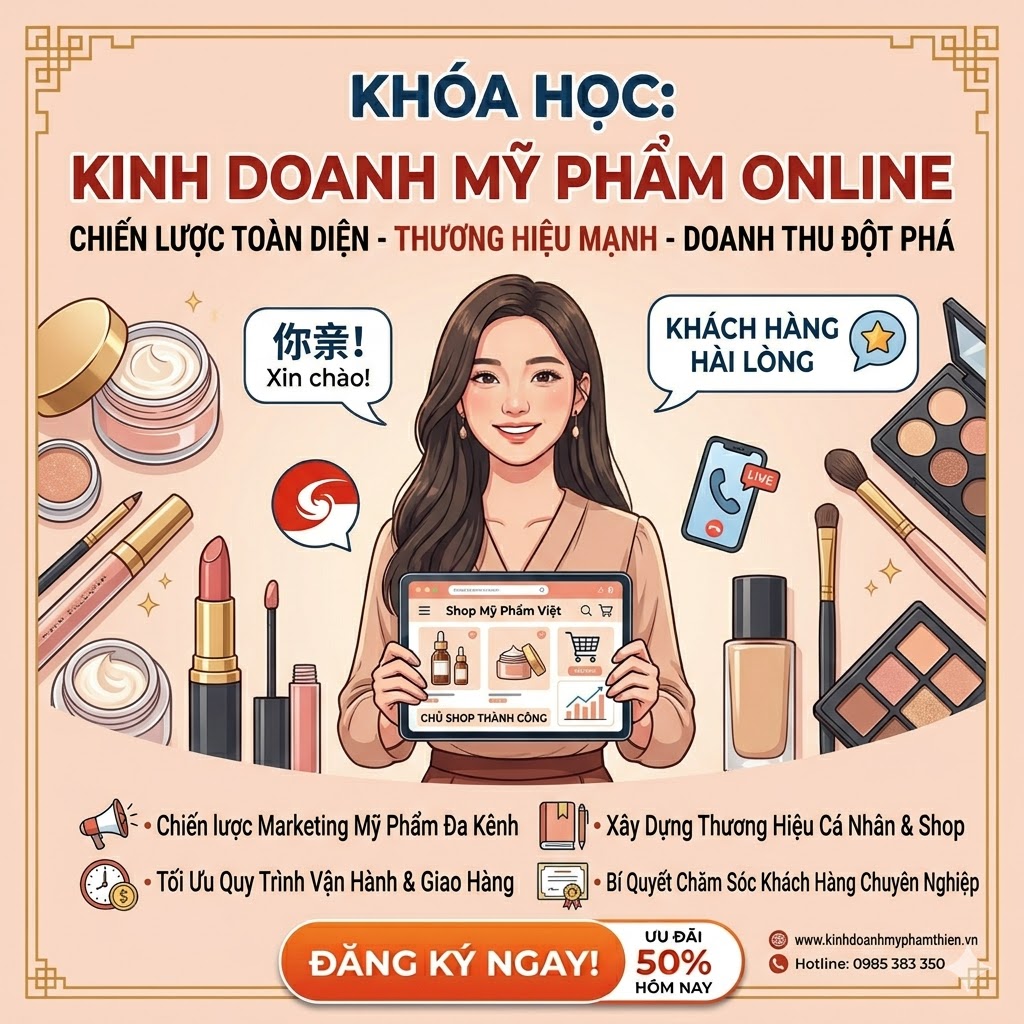 Kinh doanh mỹ phẩm online từ con số 0 – Bán được đơn ngay cả khi chưa có kinh nghiệm - Ảnh 2
