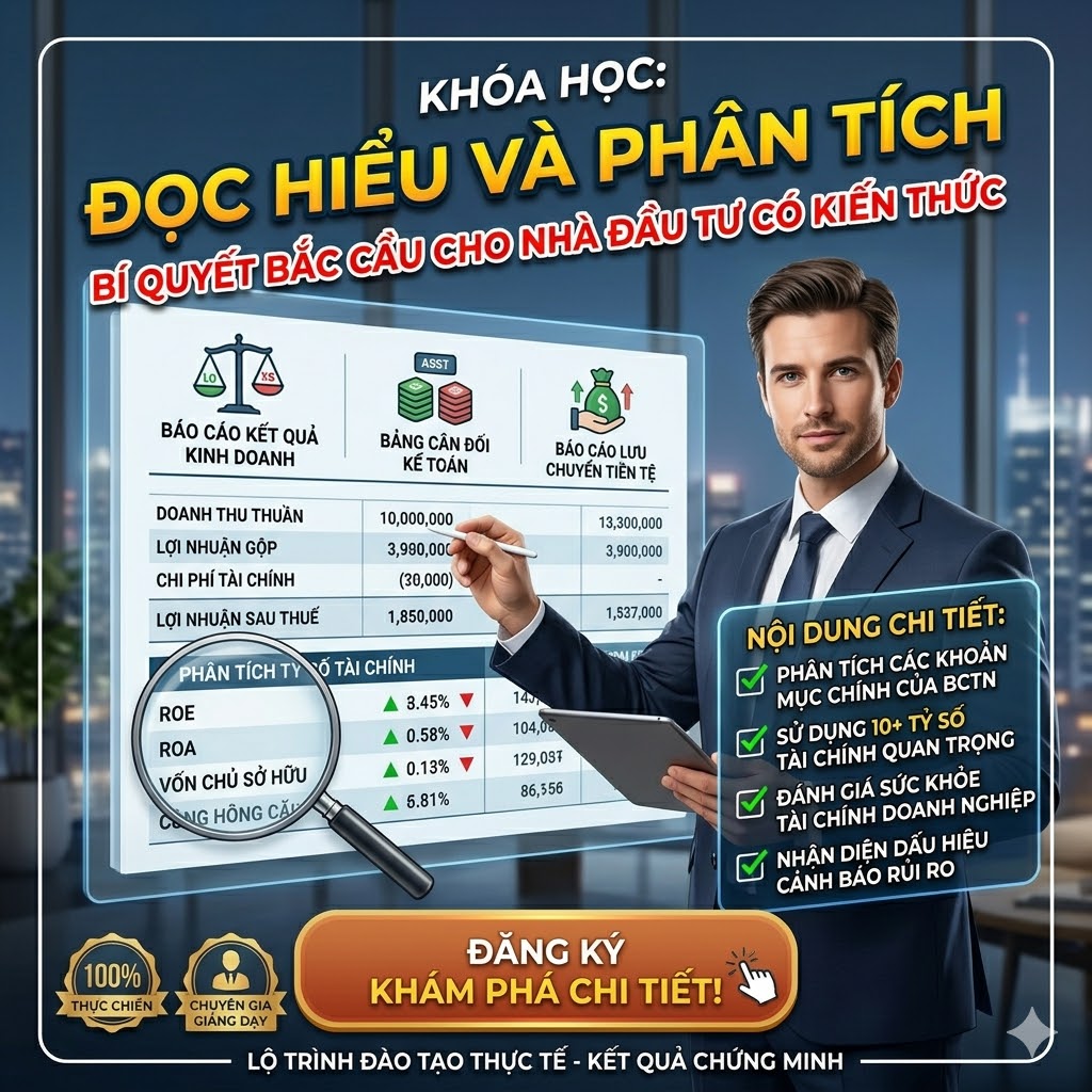 Khóa học đọc hiểu và phân tích báo cáo tài chính – Nắm vững số liệu, đầu tư thông minh - Ảnh 4