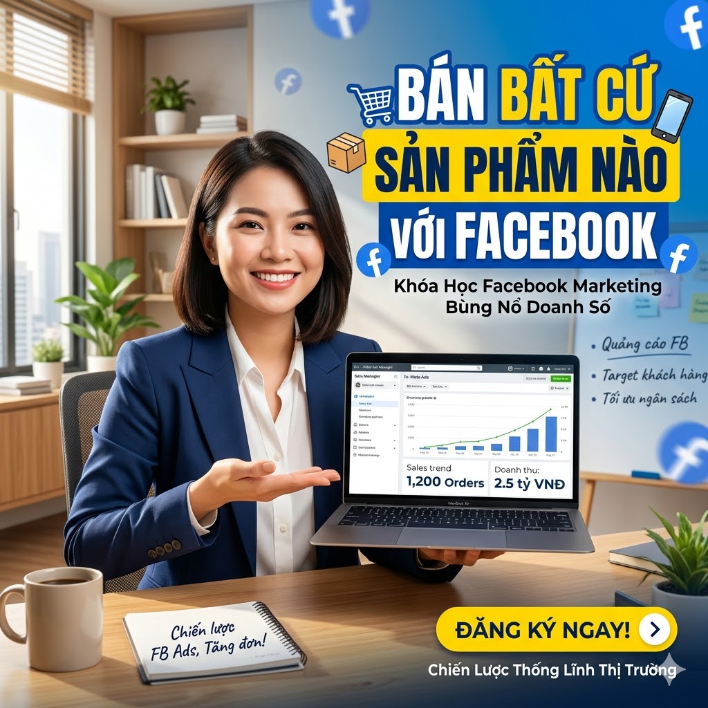 Khóa học bán hàng trên Facebook – Bán bất cứ sản phẩm nào cũng ra đơn - Ảnh 2