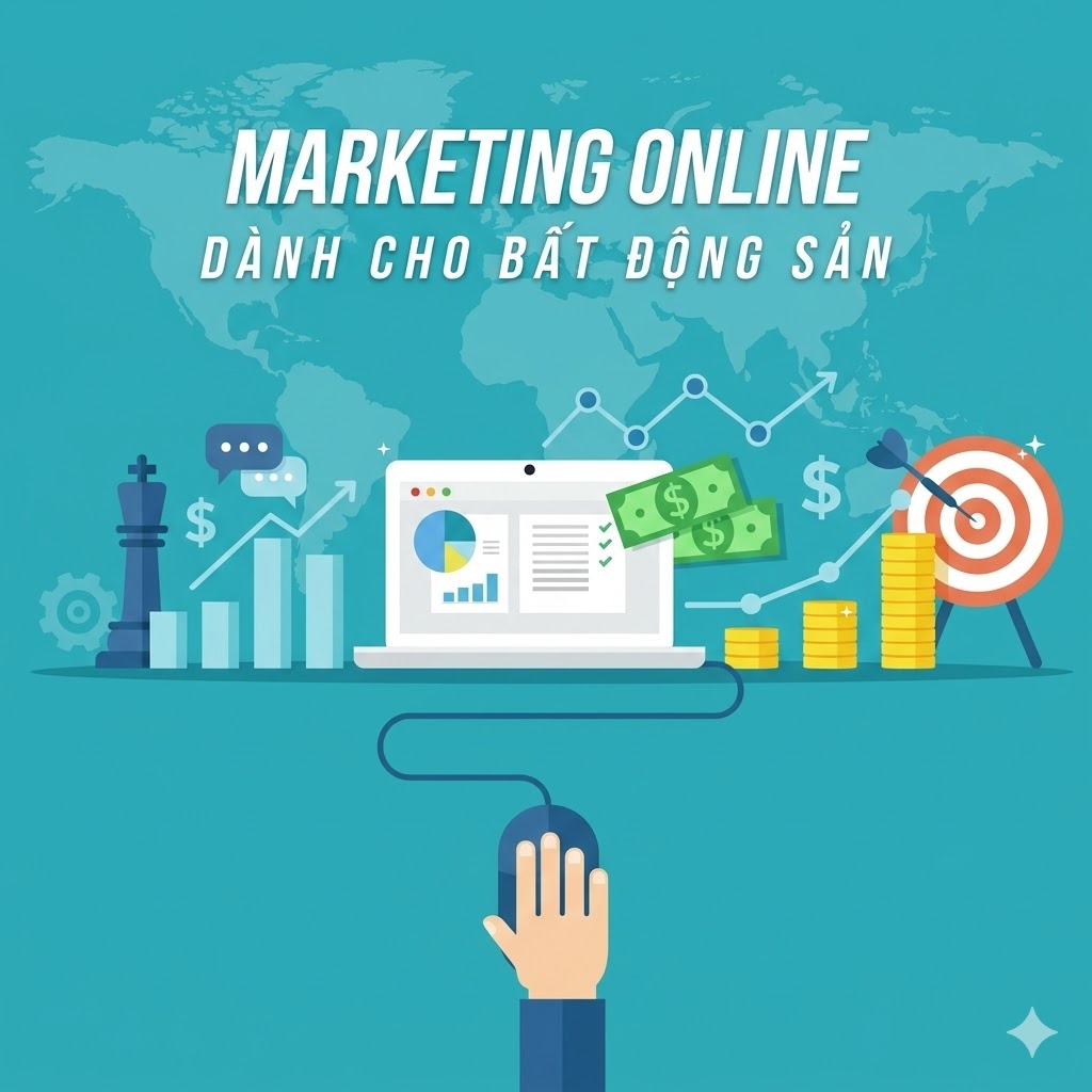 Khóa Học Marketing Online Cho Bất Động Sản – Thu Hút Khách Hàng & Chốt Deal Hiệu Quả