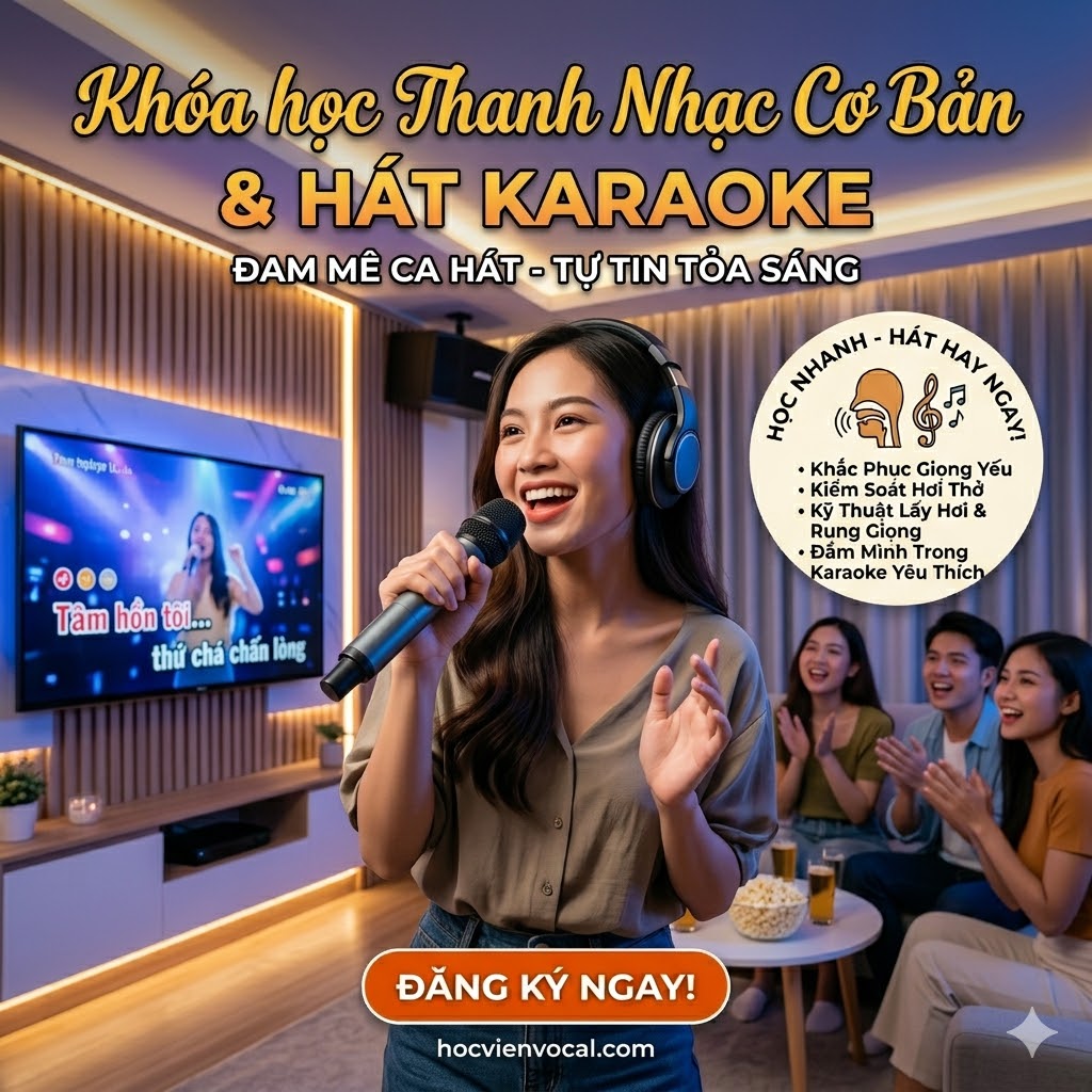 Khóa học thanh nhạc cơ bản & hát karaoke – Tự tin cất giọng như ca sĩ - Ảnh 4