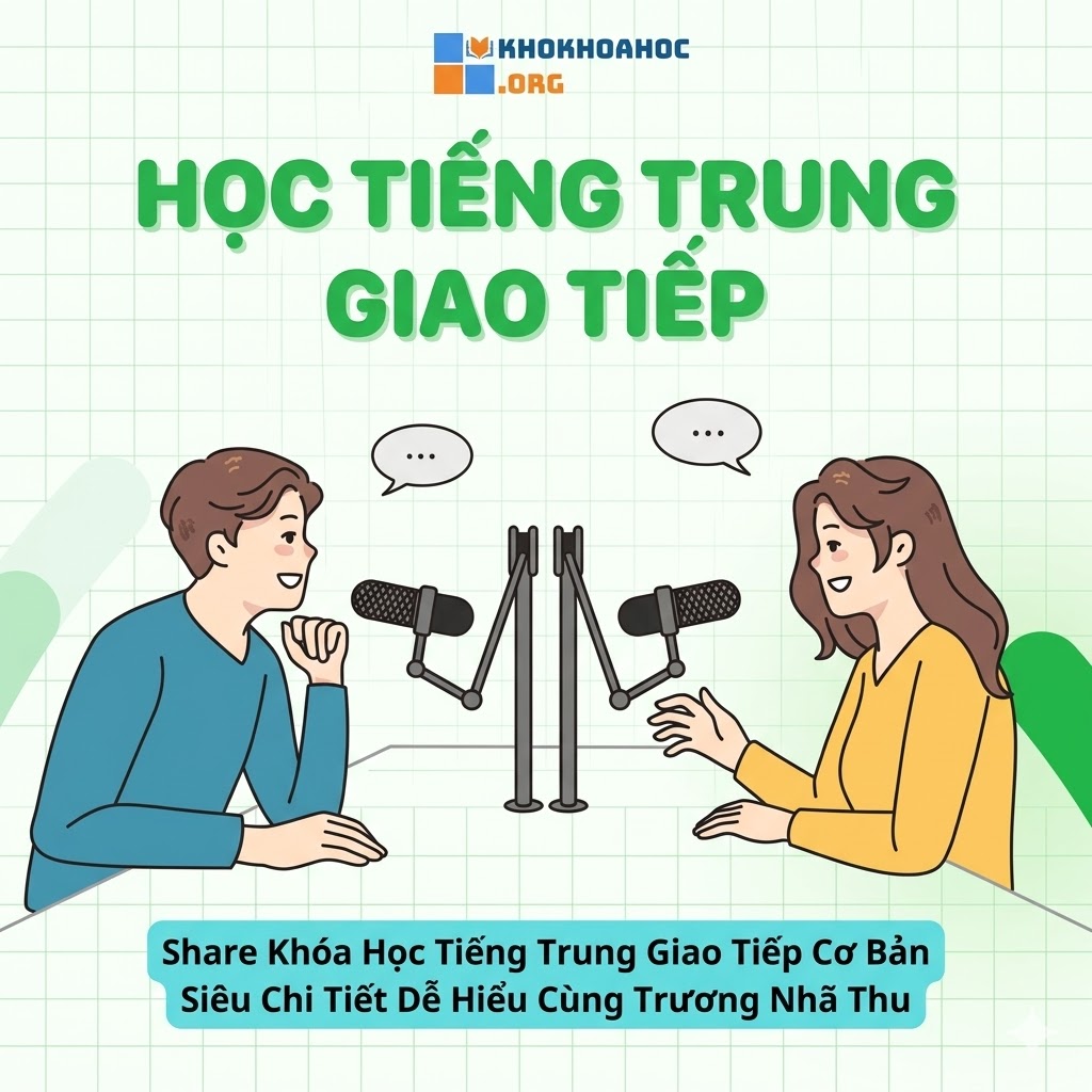 Khóa Học Tiếng Trung Giao Tiếp Cơ Bản Siêu Chi Tiết – Dễ Hiểu Cùng Trương Nhã Thu