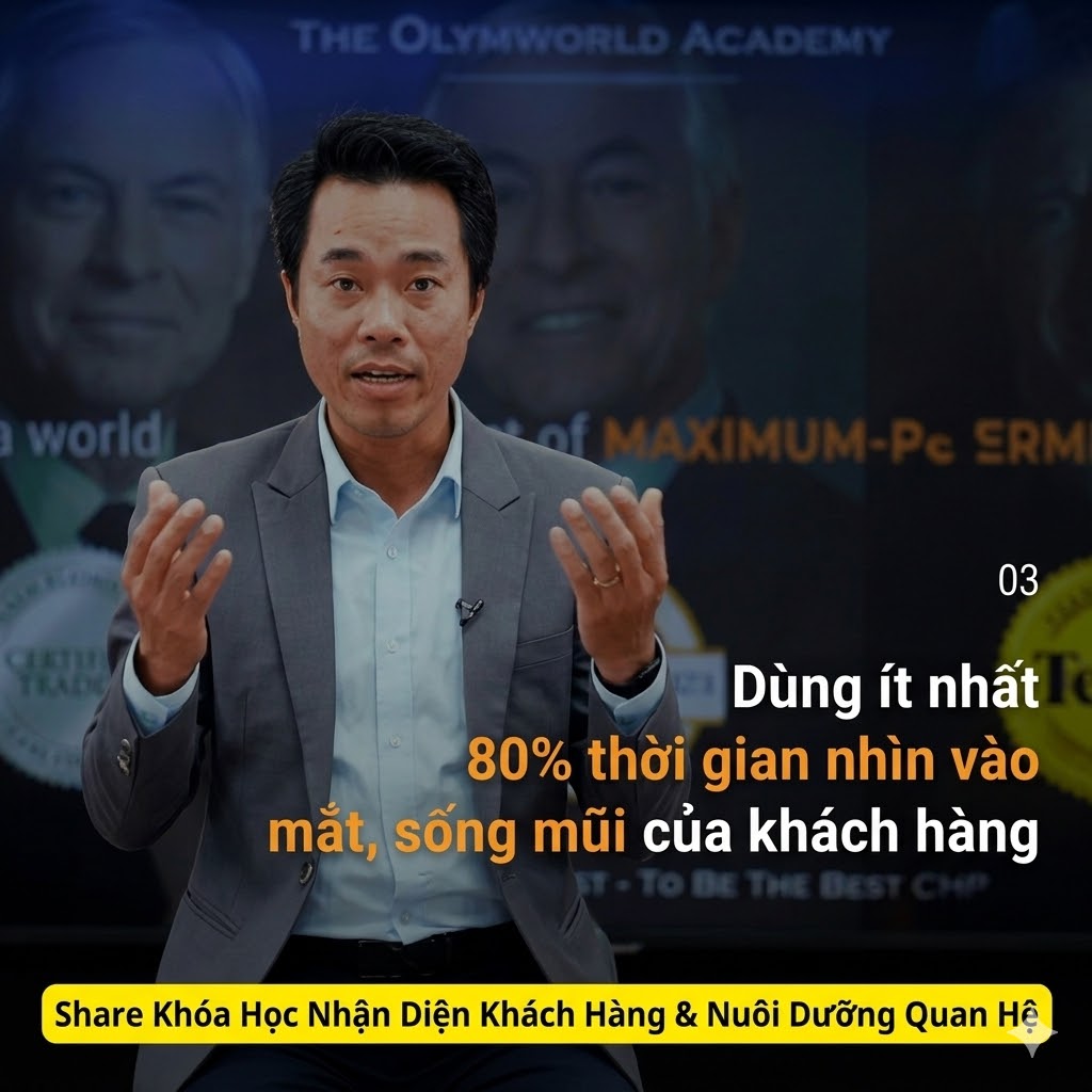 Khóa Học Nhận Diện Khách Hàng & Nuôi Dưỡng Quan Hệ – Biến Người Lạ Thành Khách Hàng Trung Thành