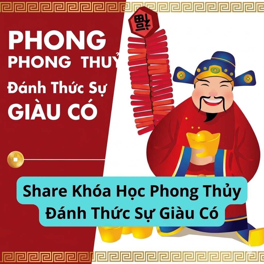 Học Phong Thủy – Đánh Thức Sự Giàu Có Từ Bên Trong Bạn