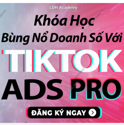Khóa Học TikTok Ads Pro Online – Bùng Nổ Doanh Số Với TikTok Ads