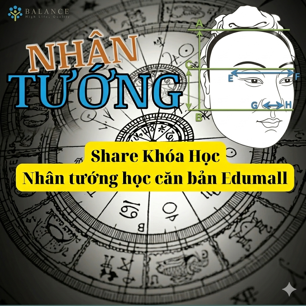 Nhân Tướng Học Căn Bản Edumall – Khóa Học Nhập Môn Tìm Hiểu Nhân Tướng Học Dễ Hiểu, Dễ Tiếp Cận