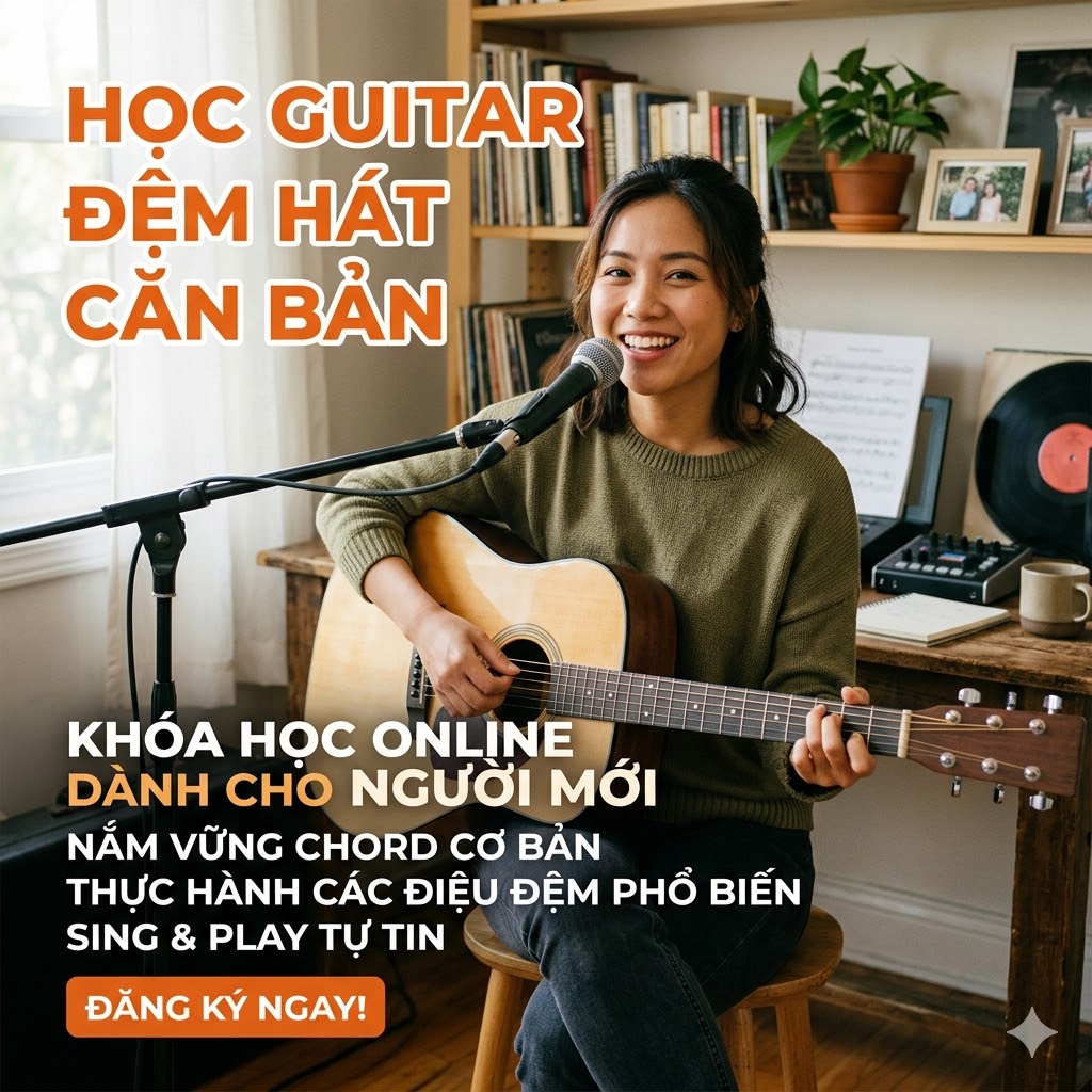 Khóa học guitar đệm hát căn bản – Chơi được sau 7 ngày cho người mới bắt đầu - Ảnh 4
