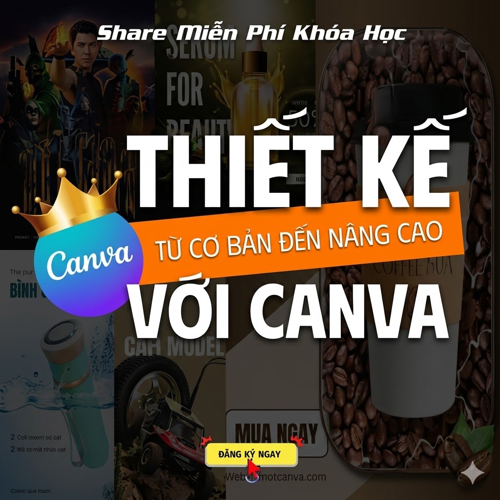 Share Miễn Phí Khóa Học Canva Cơ Bản Đến Nâng Cao Cùng Mọt Canva – Thiết Kế Dễ Dàng Cho Mọi Người