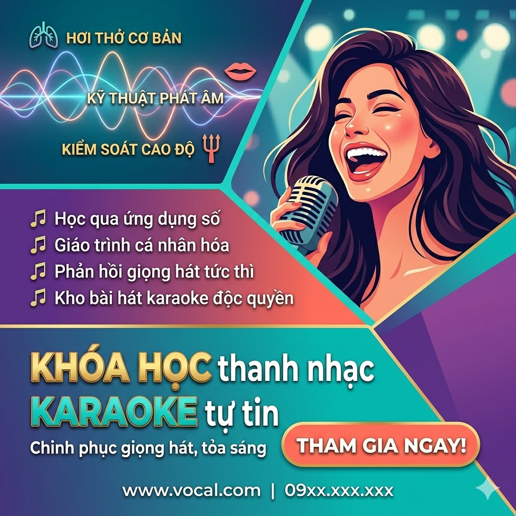 Khóa học thanh nhạc cơ bản & hát karaoke – Tự tin cất giọng như ca sĩ - Ảnh 3