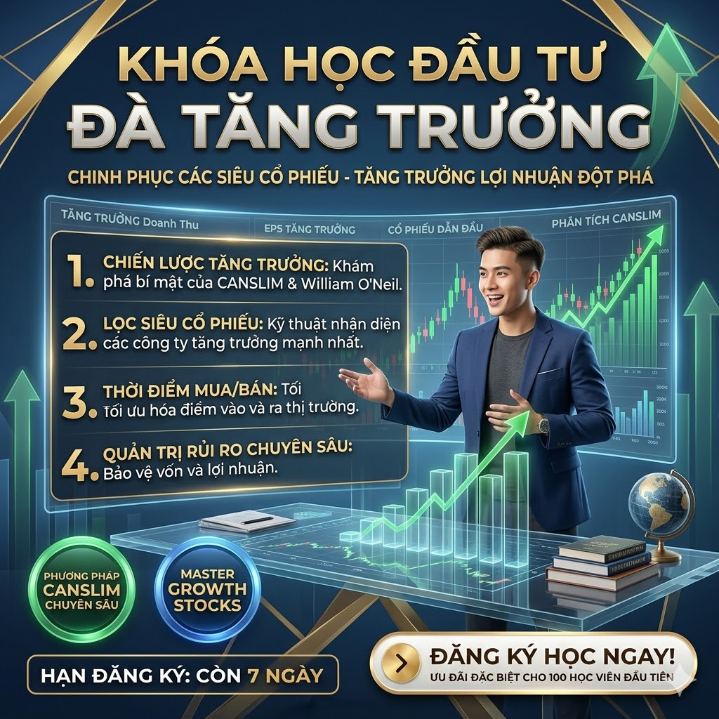 Khóa học đầu tư đà tăng trưởng – Nắm bắt xu hướng, tối đa lợi nhuận - Ảnh 2