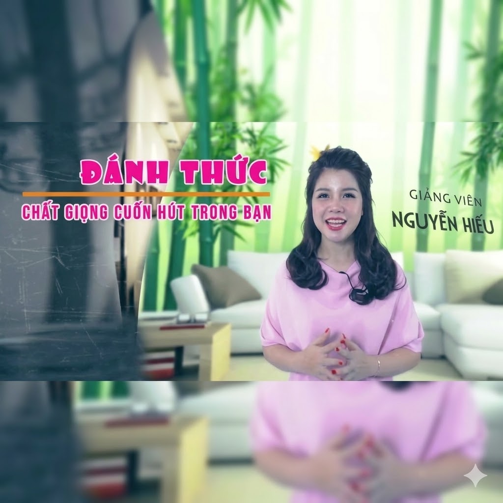Khóa Học Đánh Thức Chất Giọng Cuốn Hút Trong Bạn – Giao Tiếp Tự Tin, Thu Hút Mọi Ánh Nhìn