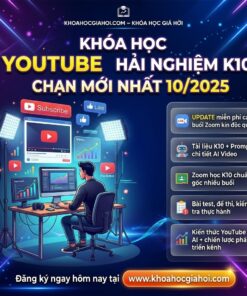 Khóa Học Youtube Hải Nghiêm K10 Mới Nhất 10/2025